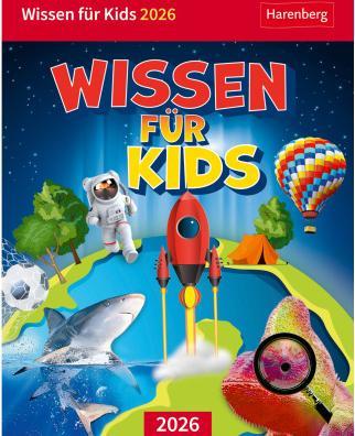Produktbild Harenberg Wissen für Kids Tagesabreisskalender 2026