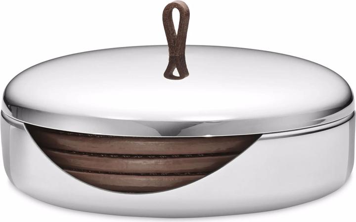 Georg Jensen Coaster set 4 pcs SKY (4 x, Glass coaster)