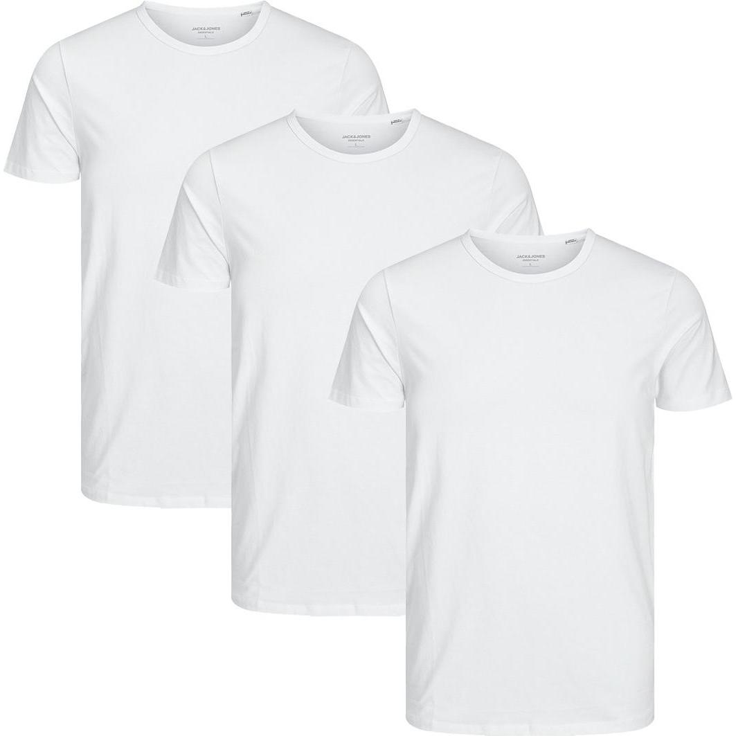 Jack & Jones, Herren, Shirt, T-Shirt, Weiss, (L)