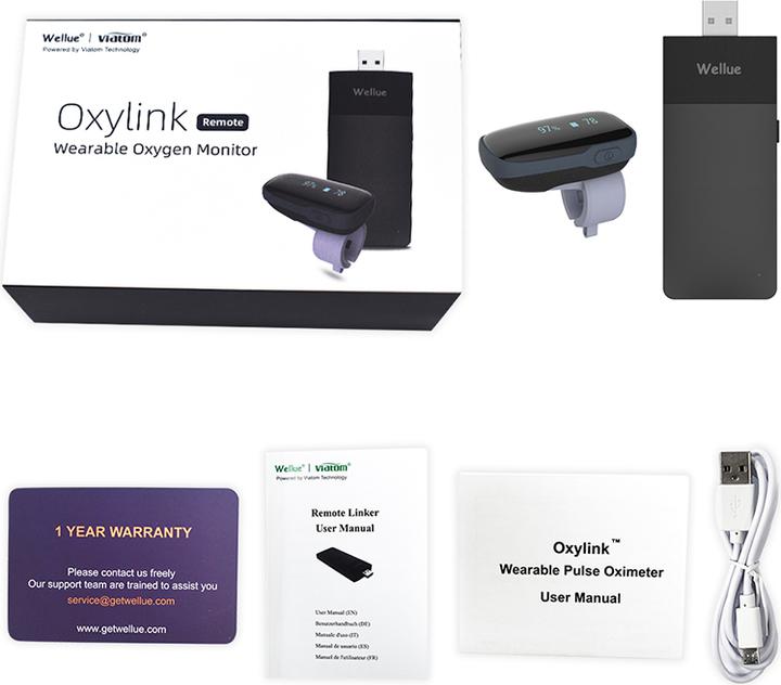 Actual product image ViatomTech Oxylink Remote
