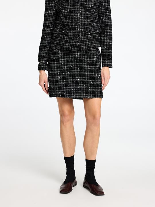 Actual product image Selected Femme Bouclé Mini Skirt (42)