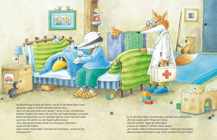 Image du produit Le petit corbeau Chaussette : Tout est permis? (Allemand, Nele Moost)