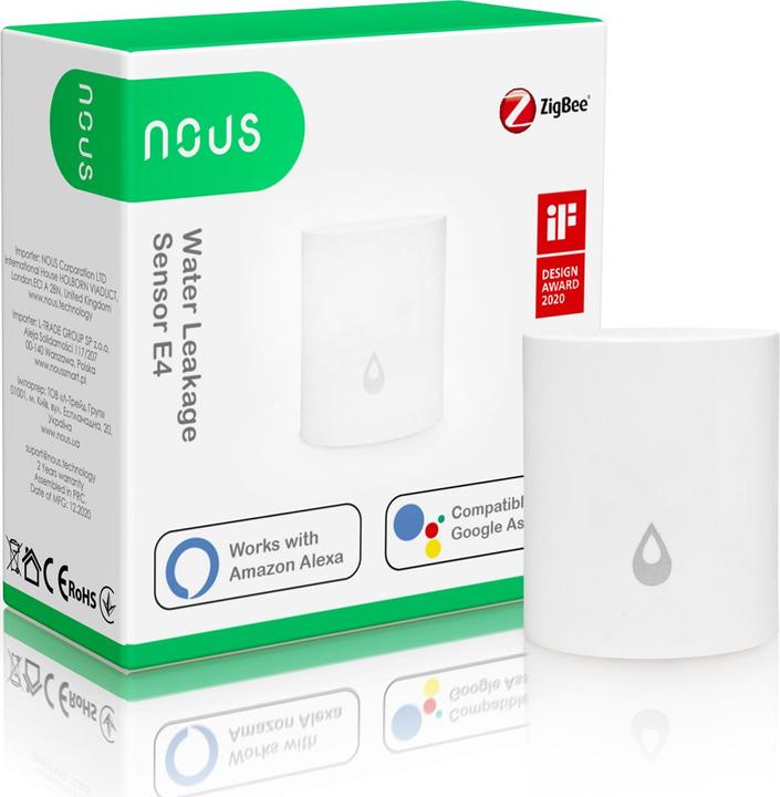 Nous Smart Water Leakage Sensor E4 ZigBee
