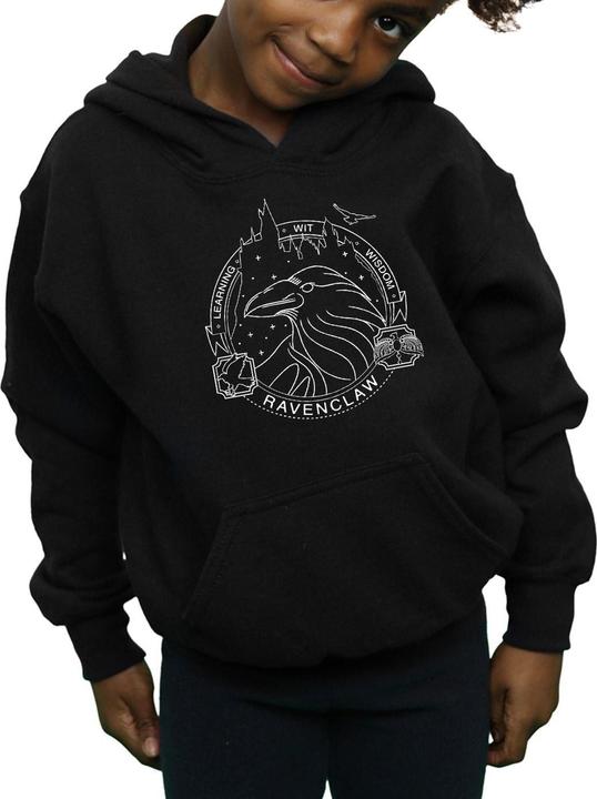 Produktbild Ravenclaw Seal Kapuzenpullover Mädchen (116)