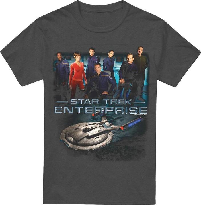 Actual product image Unisex Adult Enterprise Crew T-Shirt (XL)