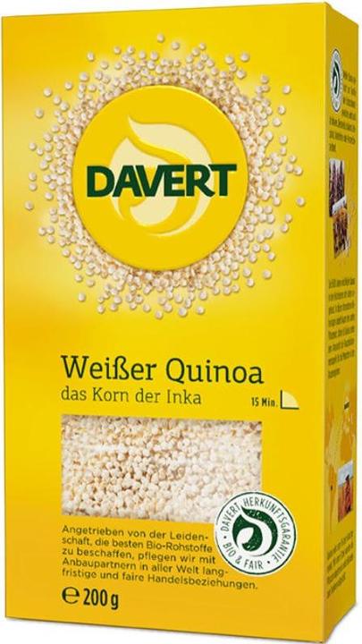 Image du produit Davert Quinoa blanc bio (200 g)