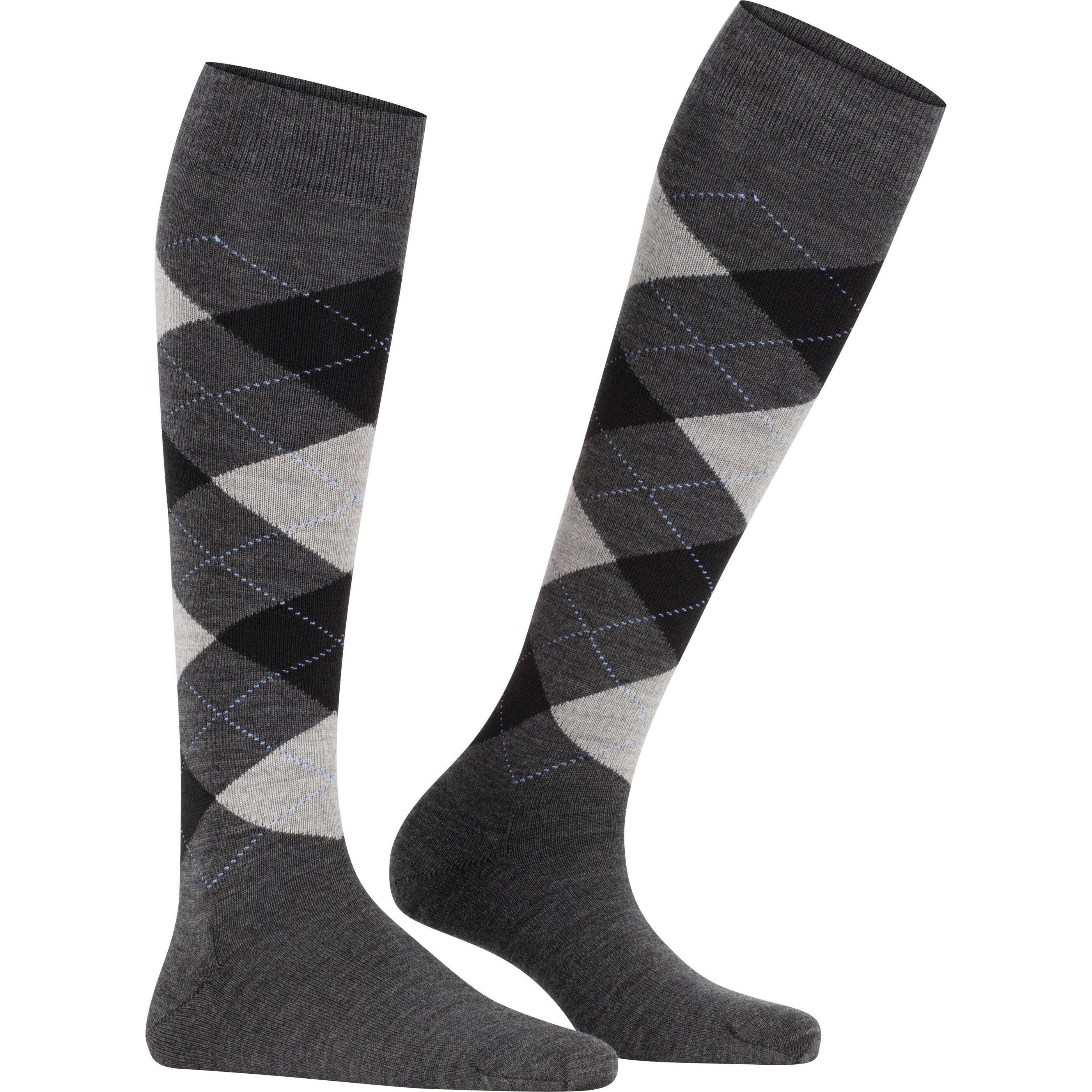 Thumbnail - Burlington, Damen, Socken, Marylebone KH, Grau, (Einzelpack, 36 - 41)