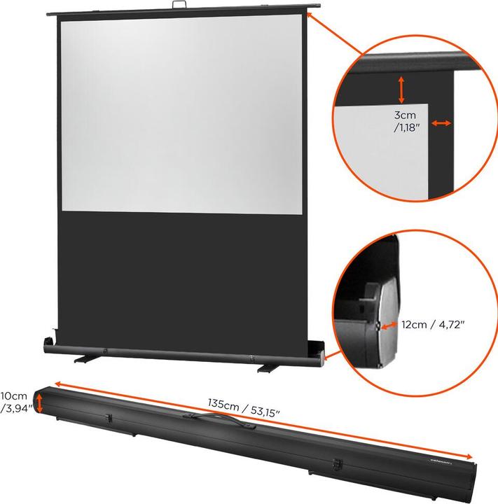 Immagine prodotto Celexon Ultramobil Plus Professional 120x90 cm (56.30", 4:3)