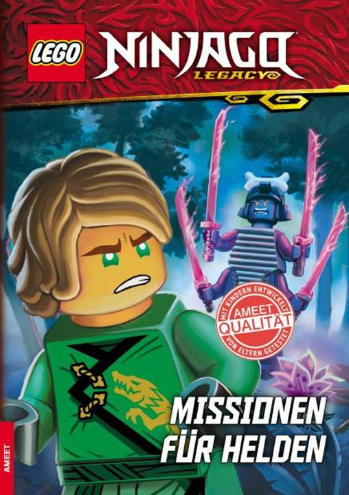 Produktbild LEGO® NINJAGO® Missionen für Helden (Deutsch, Ameet Verlag, 2019)