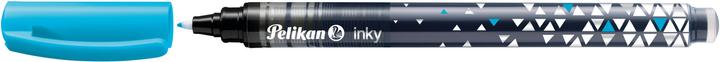 Image du produit Pelikan Stylo à encre inky 0.5mm 817318 bleu néon (Neon Blue, 10 x)