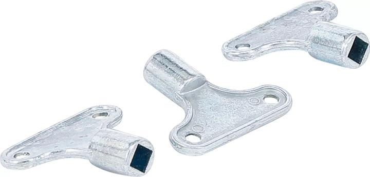 Image du produit BGS Jeu de clés de purge pour radiateurs