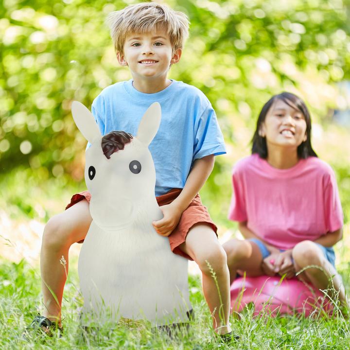Actual product image Relaxdays Bouncy horse