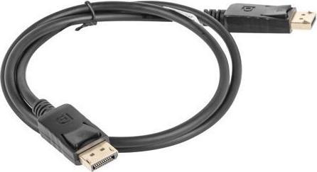 Actual product image Lanberg *Cable DisplayPort M/M 4K 1M black (1 m, DisplayPort, 1.2)