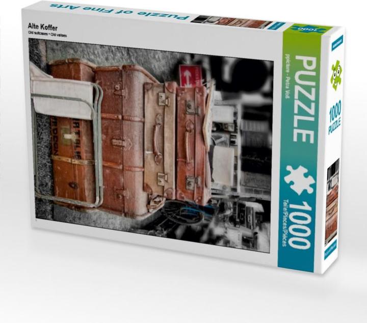 - Petra Voss:Alte Koffer, 1000 Teile (1000 Teile)