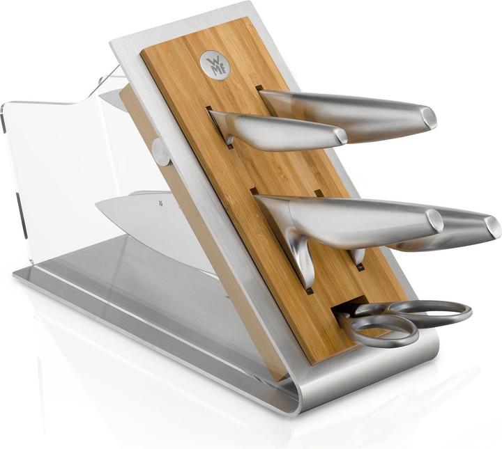 Produktbild WMF Messerblock bestückt 6-tlg. CHEF'S EDITION Buche
