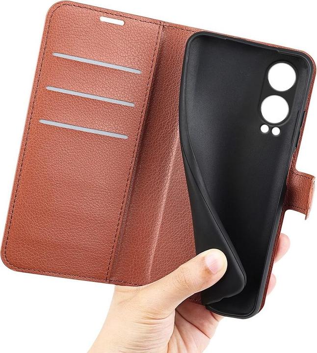 Actual product image Cover-Discount OnePlus Nord CE4 Lite - Leather Case Cover (Oneplus Nord CE 4)