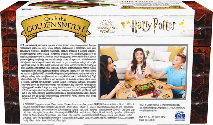 Immagine prodotto Spin Master Harry Potter Caccia al Boccino d'oro, gioco di Quidditch da tavola per streghe, maghi e Babbani