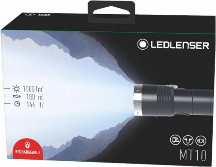 Image du produit Ledlenser MT10 avec 1x batterie CR18650 (12.80 cm, 1000 lm)