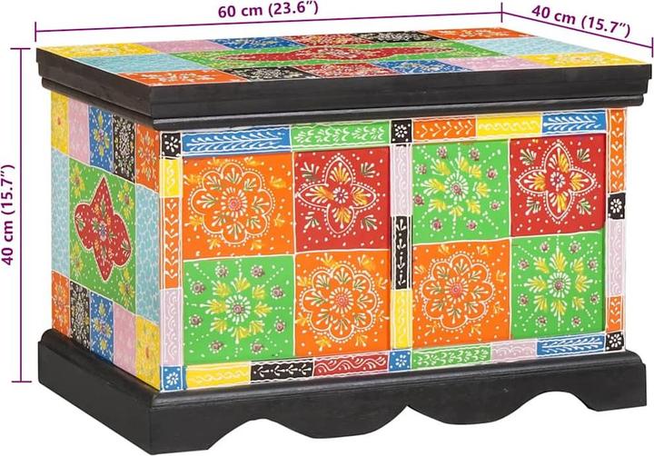 Image du produit VidaXL Boîte de rangement (60 x 40 x 40 cm)