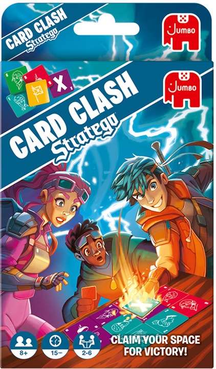 Produktbild Jumbo Stratego Card Clash, d/f/i (Italienisch, Französisch, Deutsch)