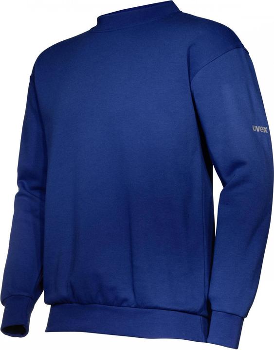 Actual product image Uvex Safety Sweatshirt 88158 blue, royal blue 4XL (4XL)