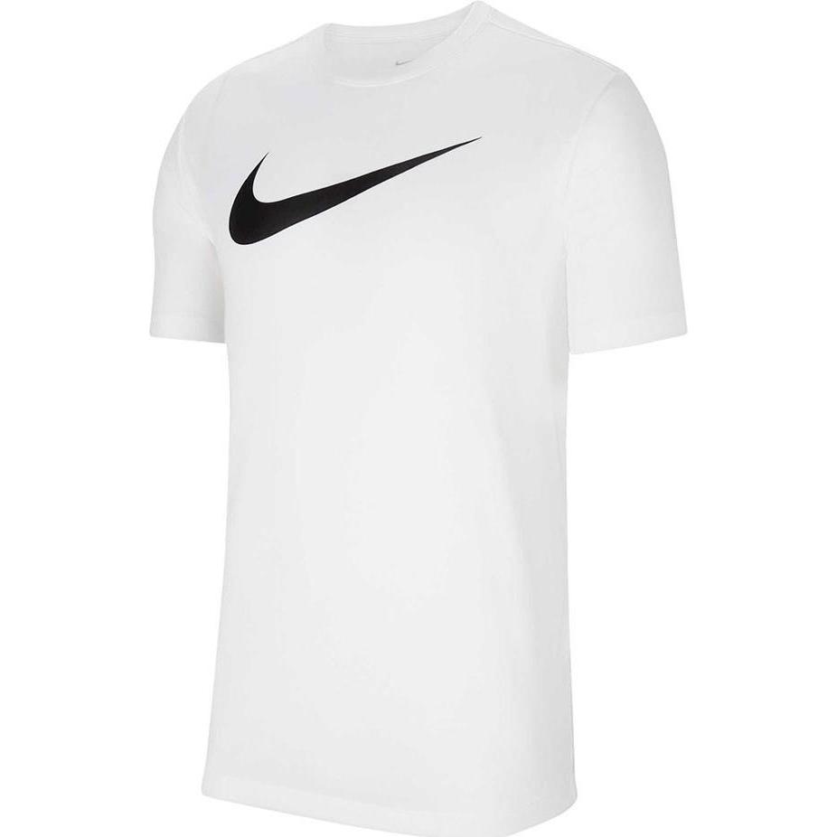 Nike, Unisex, Sportshirt, Park 20 Swoosh T-Shirt Kids (L), Weiss, L