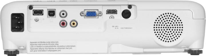 Image du produit Epson EB-W51 (WXGA, 4000 lm, 1.3 - 1.56:1)