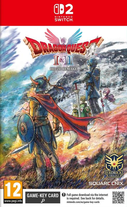 Actual product image Codemasters DRAGON QUEST I and II HD-2D Remake (Game-Key Card) (Switch, EN)