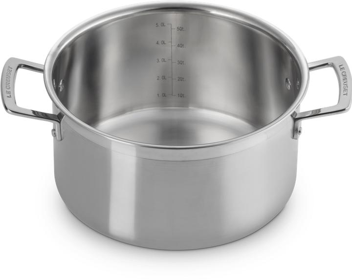 Produktbild Le Creuset 3-Ply (24 cm, Kochtopf, Aluminium, Edelstahl)