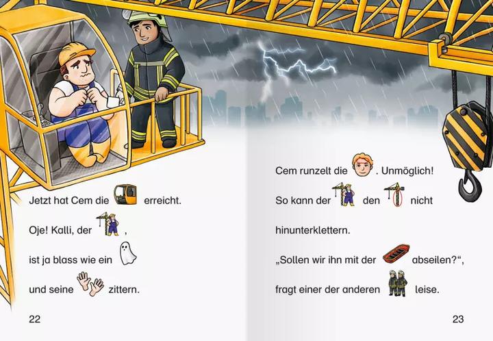 Productafbeelding Ravensburger Leserabe - Vor-Lesestufe: Feuerwehrgeschichten (Duits, Katja Reider, 2023)