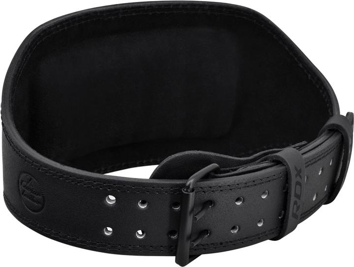 Produktbild Rdx 6 Inch Padded Leather Weightlifting Fitness Gym Belt (XXL)