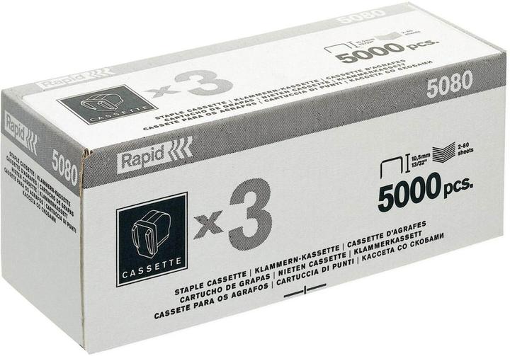 Image du produit Rapid 5080e Cassette d'agrafes (15000x)