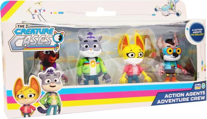 Produktbild HP Figurka CREATURE CASES S1 ACTION AGENTS 7,5 CM - 4 PACK
