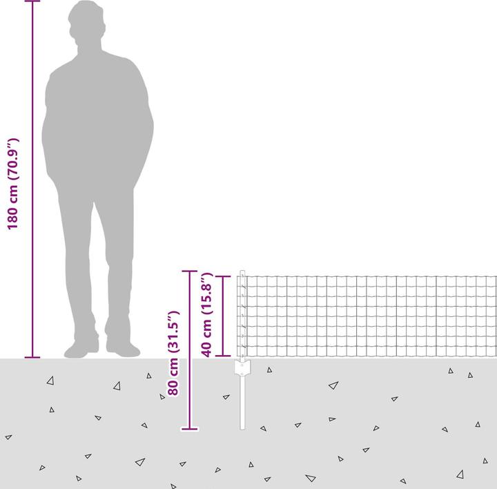 Produktbild vidaXL Aussenbarriere