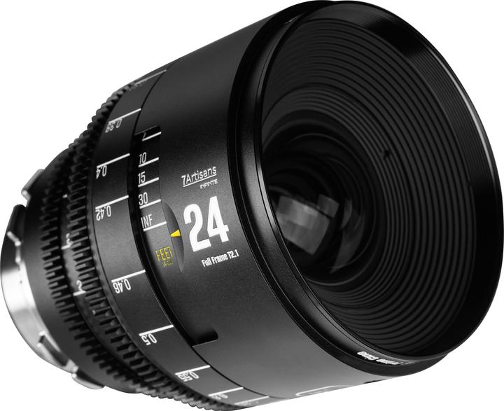 Produktbild 7artisans 24T21B-PL INF 24mm T2.1 INFINTE PL Mount (Black) (L-Mount, Vollformat)