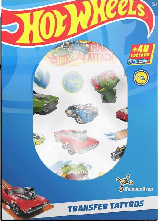 Actual product image Science4you Hot Wheels - Kindertattoos