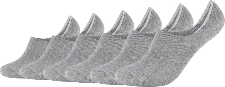 Produktbild Camano Füsslinge für Damen und Herren No Show Socken angenehm Tragekomfort optimaler Halt weichem (6er Pack, 35, 38)