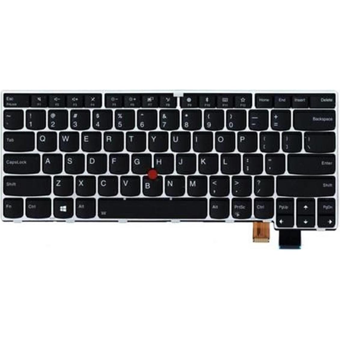 Lenovo Keyboard SLV FR CHY, Notebook Ersatzteile, Silber, Schwarz