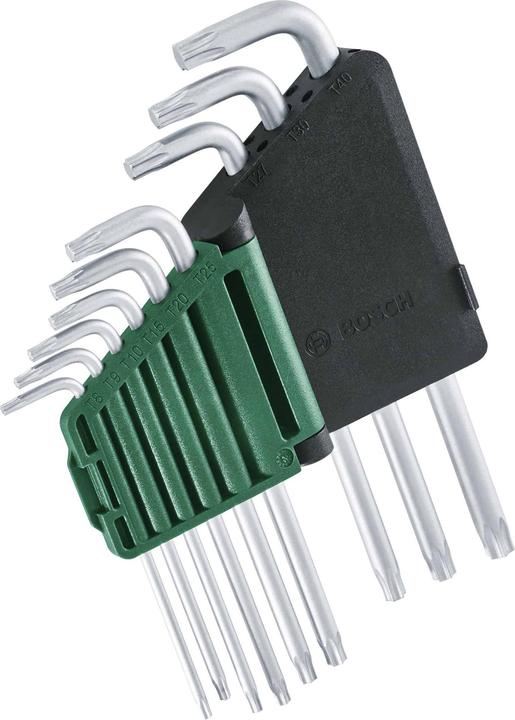 Produktbild Bosch Professional BOSCH Innenstern Winkelschlüssel Set, 1600A02Z9C, 9-teilig