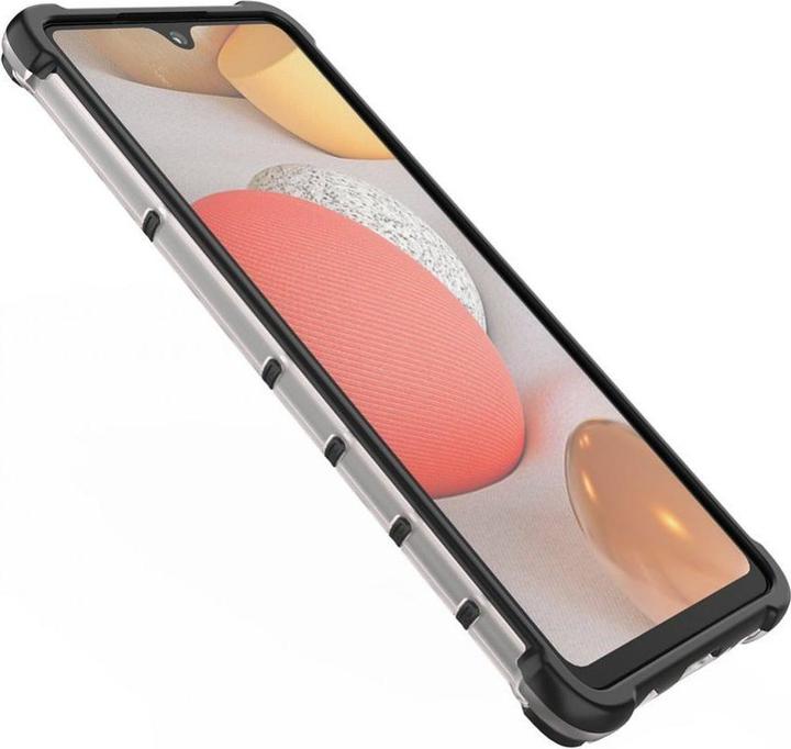 Actual product image Hurtel Honeycomb Case armour cover with TPU Bumper for Samsung Galaxy A42 5G green (Samsung Galaxy A42 5G)