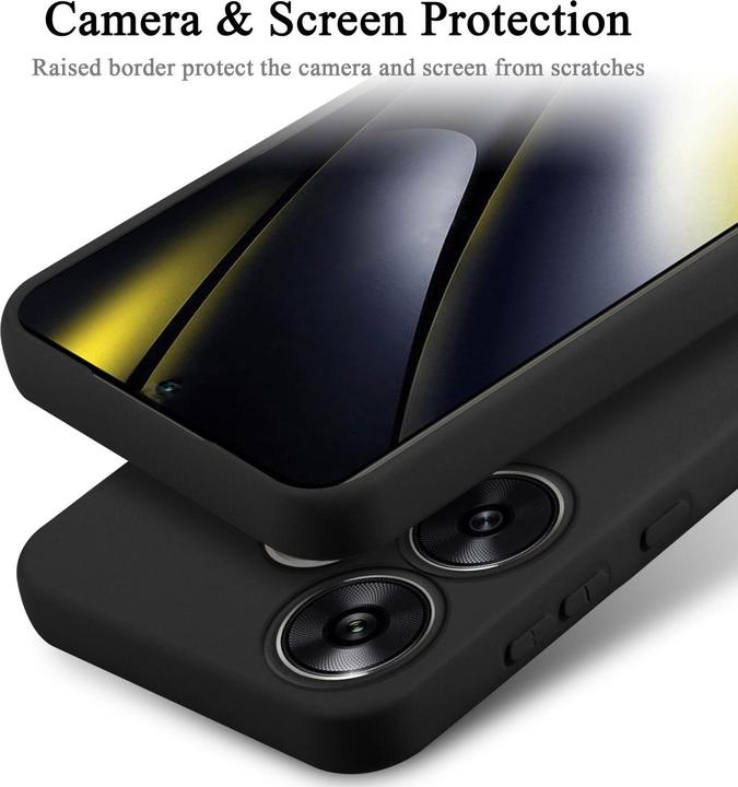 Image du produit Cadorabo Housse pour Xiaomi Poco F6 TPU avec design Liquid Protection (Xiaomi Poco F6)