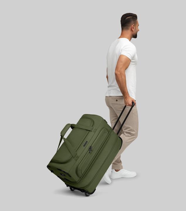 Produktbild Redolz Duffle Essentials 2 Rollen Reisetasche 55 cm mit Dehnfalte (41 l)
