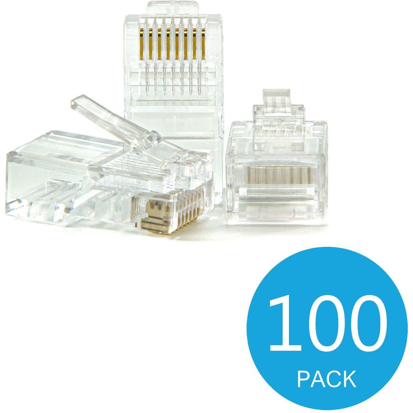 OEM Connettore RJ45 Cat5e confezione da 100 pezzi RJ45-Cat5e, Accessori di rete