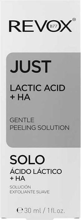 Image du produit Revoxb77 Just Lactic Acid + HA (Exfoliant nettoyant, 30 ml)