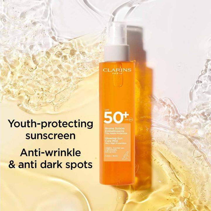 Image du produit Clarins Solaires Brume Sun Protection Factor 50 + (Spray solaire, SPF 50, 150 ml, 150 g)