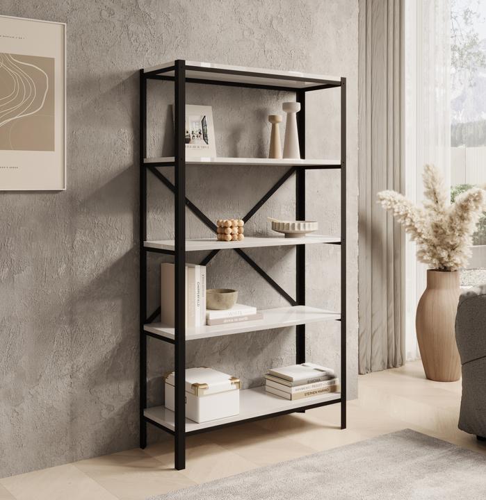 Actual product image ADRK Furniture Bücherregal Rene (80 x 30 x 146.80 cm)