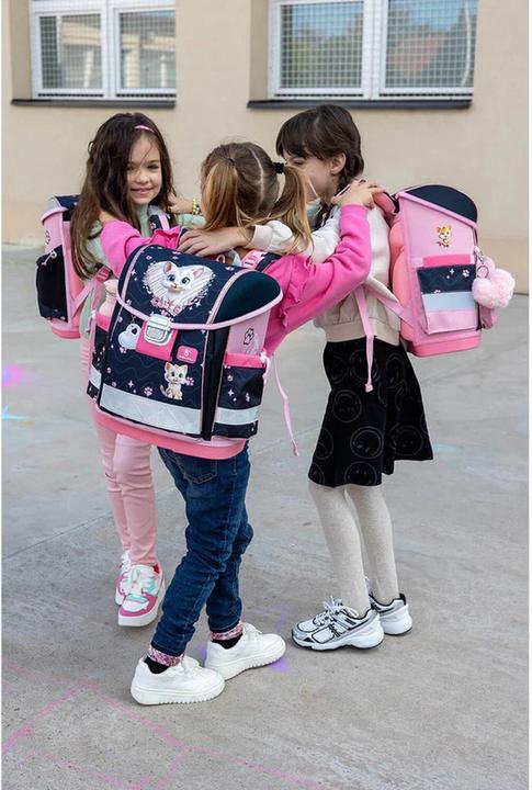 Produktbild Belmil CLASSY Schulrucksack-Set Cute Kitten (19 l)