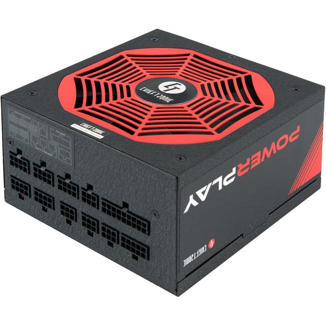 Chieftec Netzteil POWERPLAY Modular 80+Platinum (1200 W), PC Netzteil, Rot, Schwarz