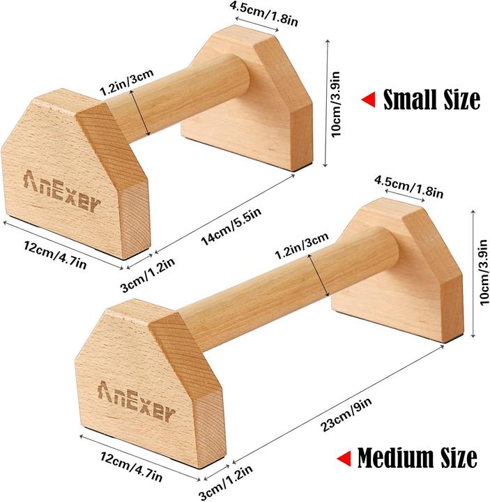 Produktbild AnExer Liegestütz- und Handstandgriffe