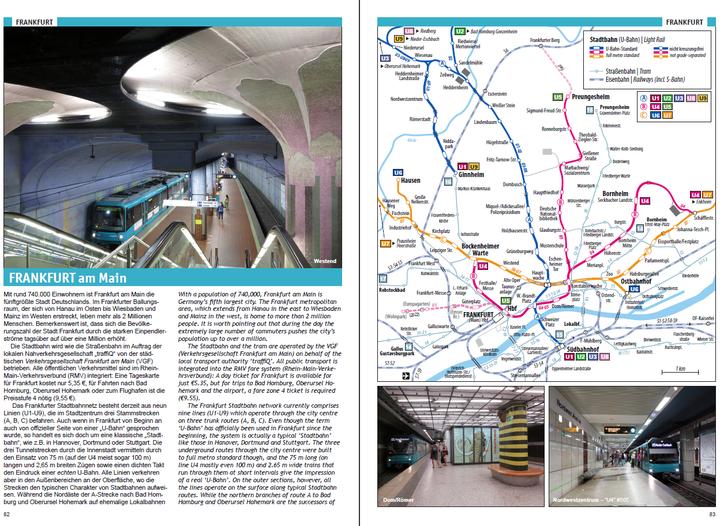 Immagine prodotto U-Bahnen in Deutschland (Tedesco, Inglese, Robert Schwandl, 2019)